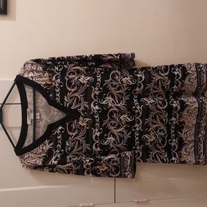 White House Black Market tunic style dress, size S